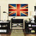 Creative United Kindom Flag Canvas Art Print for Wall Hanging Decoration